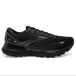 Brooks Adrenaline GTS 23 Black Athletic Womans Shoes - 7.5